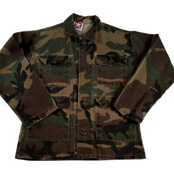 Children's the Propper Battle Tested Camouflage Jacket Size 14 - Picture 1 of 13